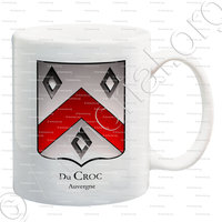 mug-Du CROC_Auvergne. Armorial Philippe de Fleury. Paris._France