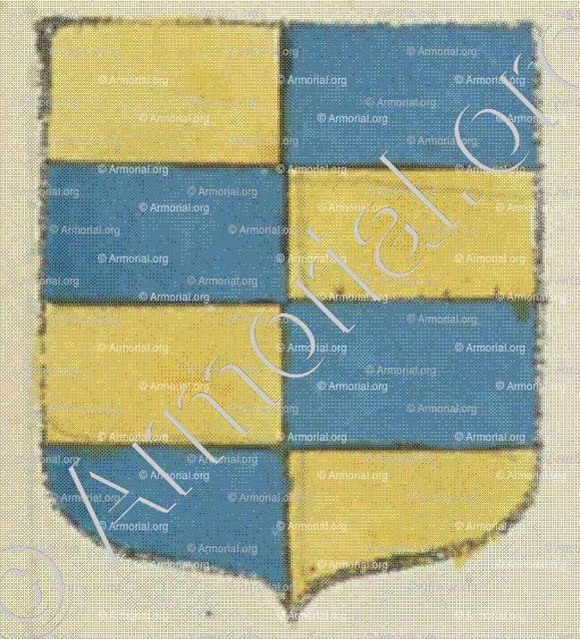 BIROT (La Rochelle)_Blason enregistré sous le règne de Louis XIV._France