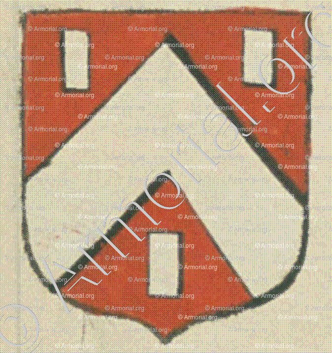 BLANCHETEAU (La Rochelle)_Blason enregistré sous le règne de Louis XIV._France