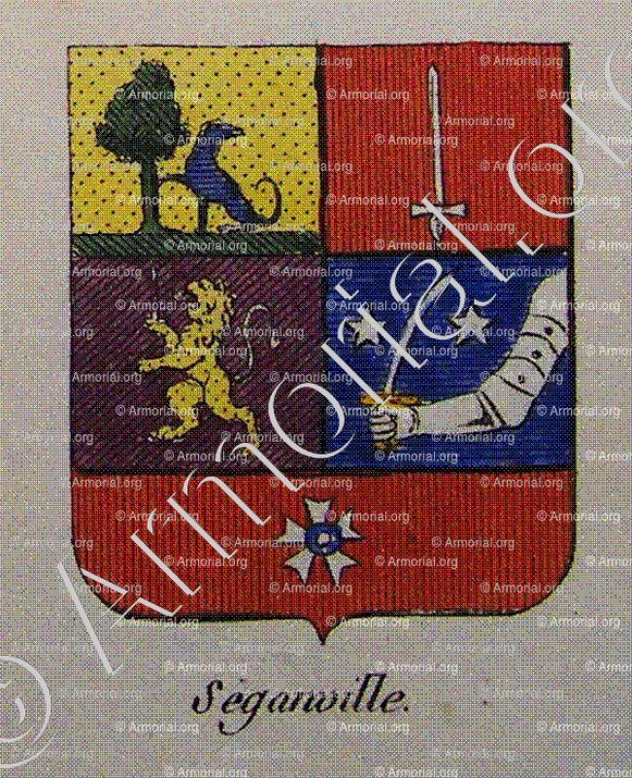 SEGANVILLE_Noblesse d'Empire._France