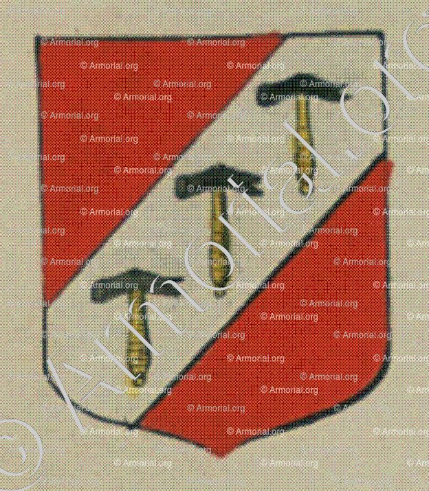 MAURER (Alsace)_Blason enregistré sous le règne de Louis XIV_France 