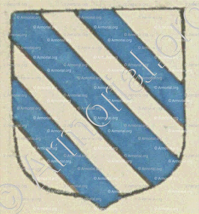 BOISSON (La Rochelle)_Blason enregistré sous le règne de Louis XIV._France