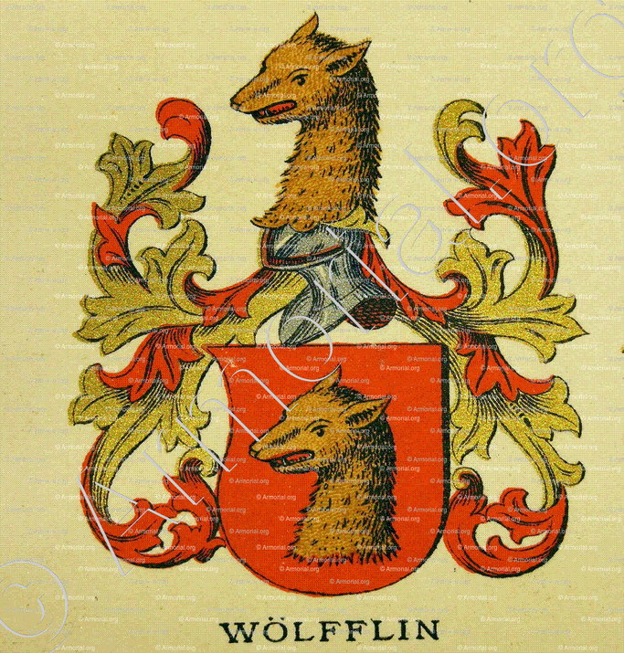 WÖLFFLIN_Wappenbuch der Stadt Basel . B.Meyer Knaus 1880_Schweiz 