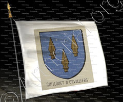 drapeau-GUILLOUET D'ORVILLIERS_Bourbonnais_France