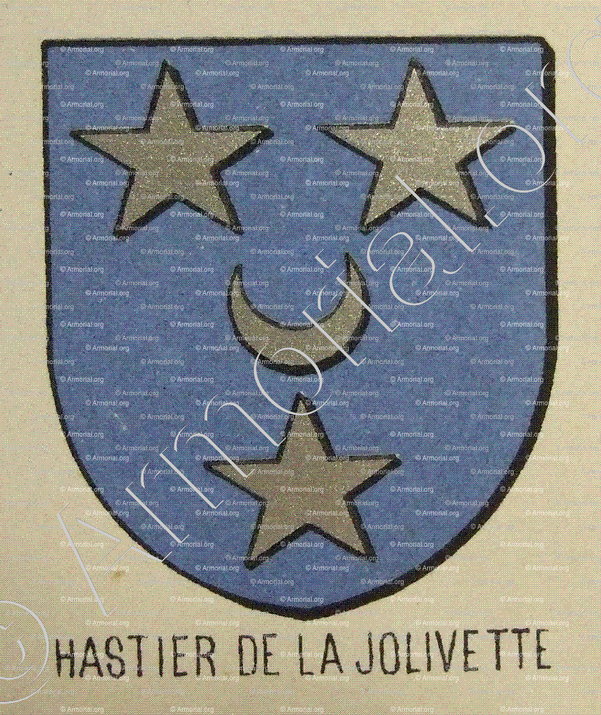 HASTIER DE LA JOLIVETTE_Bourbonnais_France