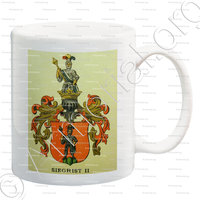 mug-SIEGRIST - Armorial de la ville de Bâle. B.Meyer Knaus 1880 - Schweiz. Suisse. Svizzera. (ii)