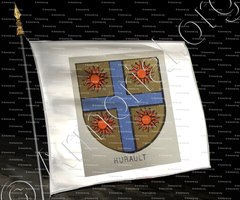 drapeau-HURAULT_Bourbonnais_France