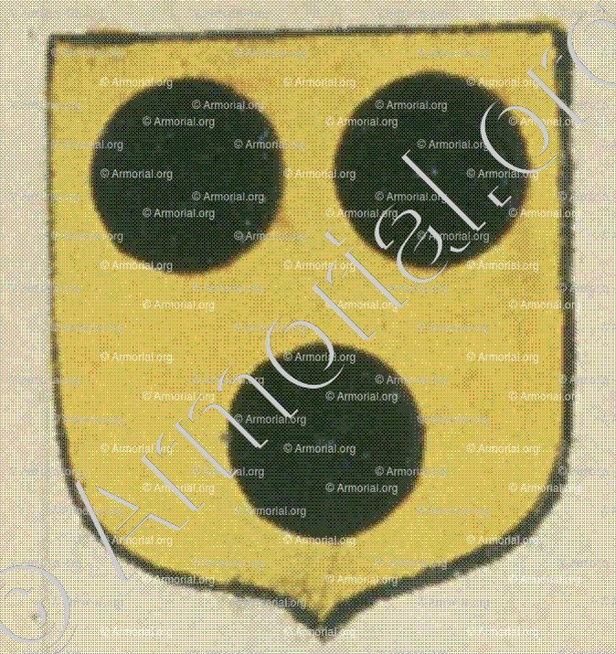 BOULET (La Rochelle)_Blason enregistré sous le règne de Louis XIV._France