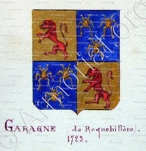 GARAGNE (de Roquebillière)