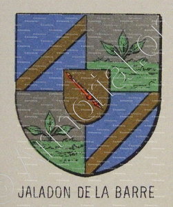 JALADON DE LA BARRE