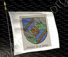 drapeau-JALADON DE LA BARRE_Bourbonnais_France