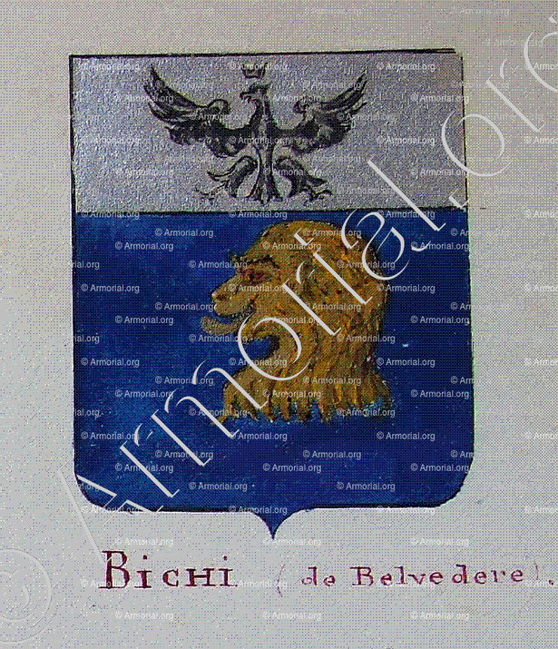 BICHI de Belvedere_Armorial Nice. (J. Casal, 1902) (Bibl. mun. de Nice)_France (i)