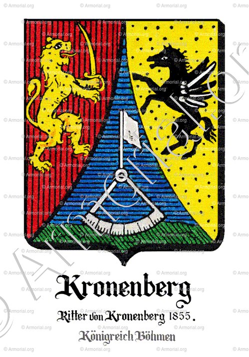 KRONENBERG_Ritter von Kronenberg, 1855._Königreich Böhmen (2)