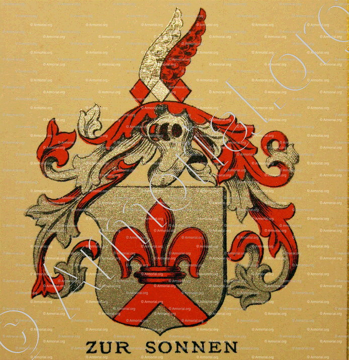 zur SONNEN_Wappenbuch der Stadt Basel . B.Meyer Knaus 1880_Schweiz 