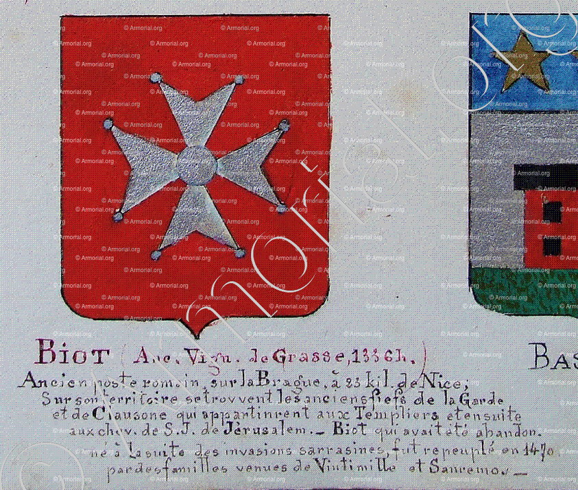 BIOT_Armorial Nice. (J. Casal, 1902) (Bibl. mun. de Nice)_France (i)