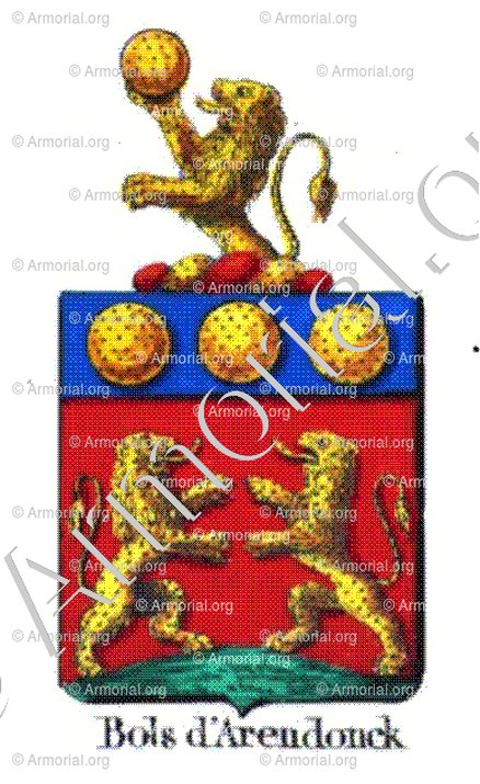 BOLS D'ARENDONCK_Armorial royal des Pays-Bas_Nederland