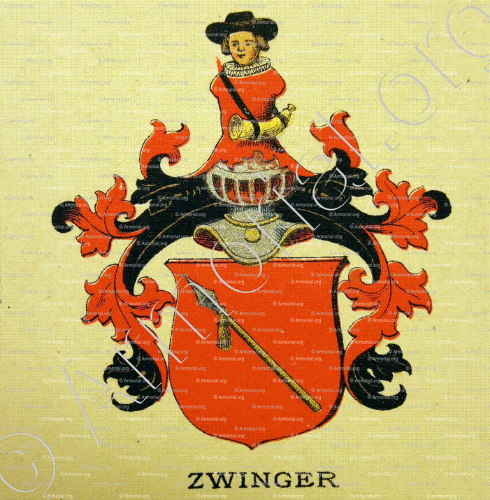 ZWINGER_Wappenbuch der Stadt Basel . B.Meyer Knaus 1880_Schweiz 