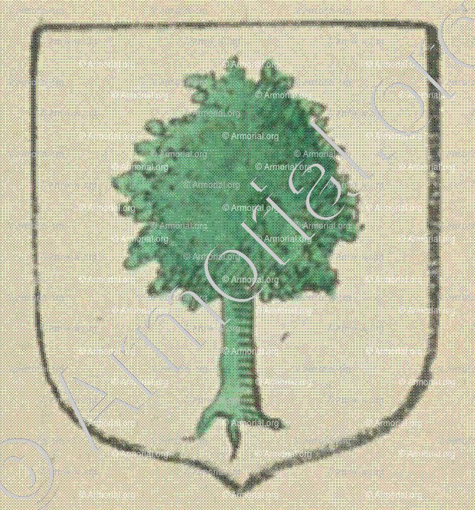 PRUNIER (La Rochelle)_Blason enregistré sous le règne de Louis XIV._France