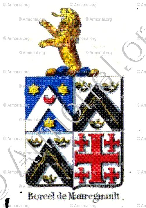 BOREEL DE MAUREGNAULT_Armorial royal des Pays-Bas_Nederland