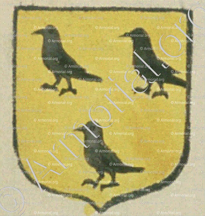 BREAN (La Rochelle)_Blason enregistré sous le règne de Louis XIV._France