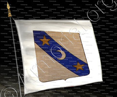 drapeau-ALARDET_Ancien Duché de Savoie (Cte de Foras, 1863)_États de Savoie