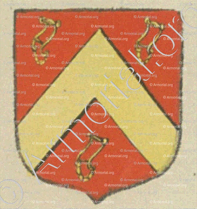 BRIDIEU (La Rochelle)_Blason enregistré sous le règne de Louis XIV._France