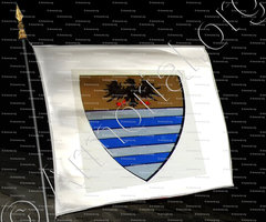 drapeau-de CASTELLARO_ Lazary de C.  Ancien Duché de Savoie_ États de Savoie