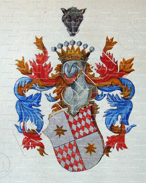 GRIMALDI de BEUIL_Armorial Nice. (J. Casal, 1903) (Bibl. mun. de Nice)_France (1)