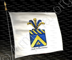 drapeau-CHARLE DE TYBECHAMPS_Armorial royal des Pays-Bas_Europe