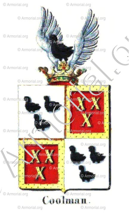 COOLMAN_Armorial royal des Pays-Bas_Europe