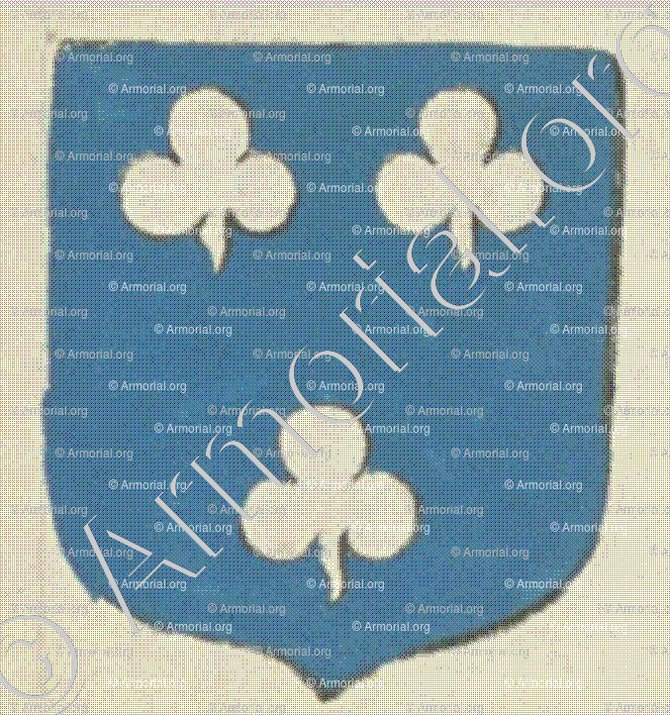 RENEBEAU (La Rochelle)_Blason enregistré sous le règne de Louis XIV._France