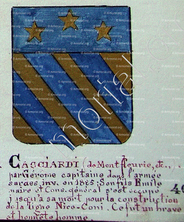 CACCIARDI (de Montfleurie)_Armorial Nice. (J. Casal, 1902) (Bibl. mun. de Nice)_France (i)