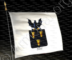 drapeau-D'AOUST_Armorial royal des Pays-Bas_Europe