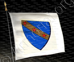 drapeau-de LA MARE_olim LAMARE. Ancien Duché de Savoie_États de Savoie