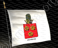 drapeau-D'AREMBERG_Armorial royal des Pays-Bas_Europe