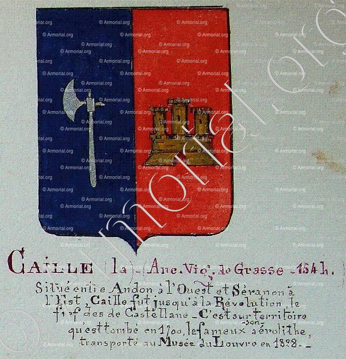 CAILLE_Armorial Nice. (J. Casal, 1902) (Bibl. mun. de Nice)_France (i)