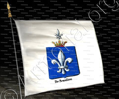 drapeau-DE BEAULIEU_Armorial royal des Pays-Bas_Europe