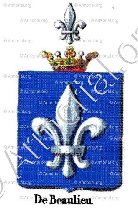 DE BEAULIEU_Armorial royal des Pays-Bas_Europe