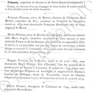 POISSON_Seigneurs de Durtol et Saint-Genès-Champelle. Auvergne._France (1)