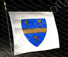 drapeau-de LORT de SAINT ETIENNE_Ancien Duché de Savoie_États de Savoie