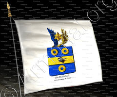 drapeau-DE BILLEHE DE VALANSART_Armorial royal des Pays-Bas_Europe