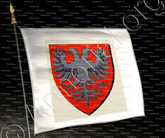 drapeau-AVALLON_Ancien Duché de Savoie (Cte de Foras, 1863)_États de Savoie