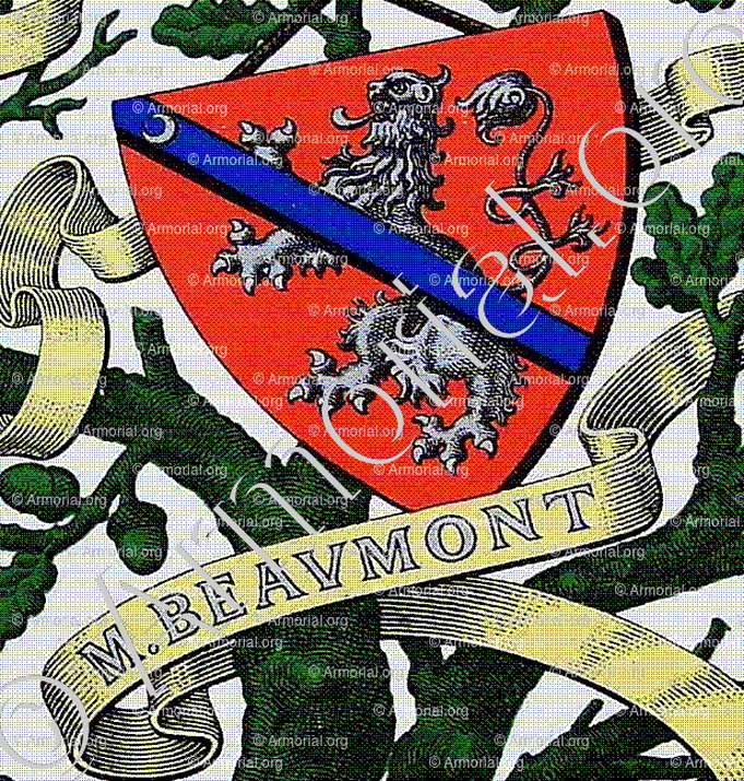 de MENTHON BEAUMONT_Armorial et Nobiliaire de Savoie. (Cte de Foras)_France