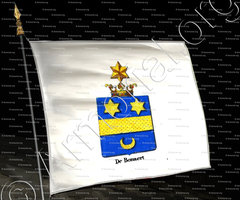 drapeau-DE BONAERT_Armorial royal des Pays-Bas_Europe