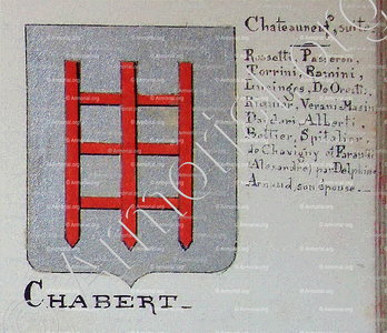 CHABERT de Châteauneuf