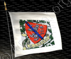 drapeau-de MENTHON LORNAY_Armorial et Nobiliaire de Savoie. (Cte de Foras)_France