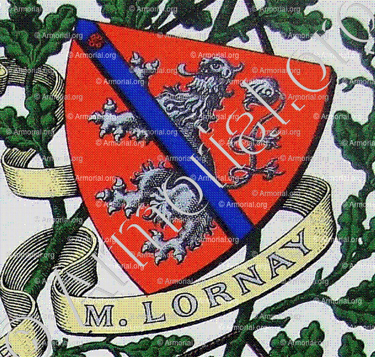 de MENTHON LORNAY_Armorial et Nobiliaire de Savoie. (Cte de Foras)_France