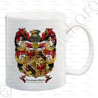 mug-FOURMESTRAULX de WAZIERES_Noble en 1623 et 1670, Tournaisis, Comté de Flandre._France Belgique 