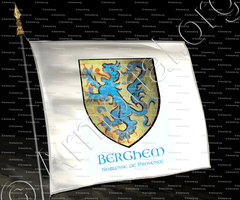 drapeau-BERGHEM_Noblesse de Provence_France