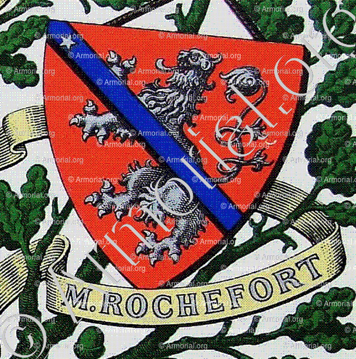 de MENTHON ROCHEFORT_Armorial et Nobiliaire de Savoie. (Cte de Foras)_France